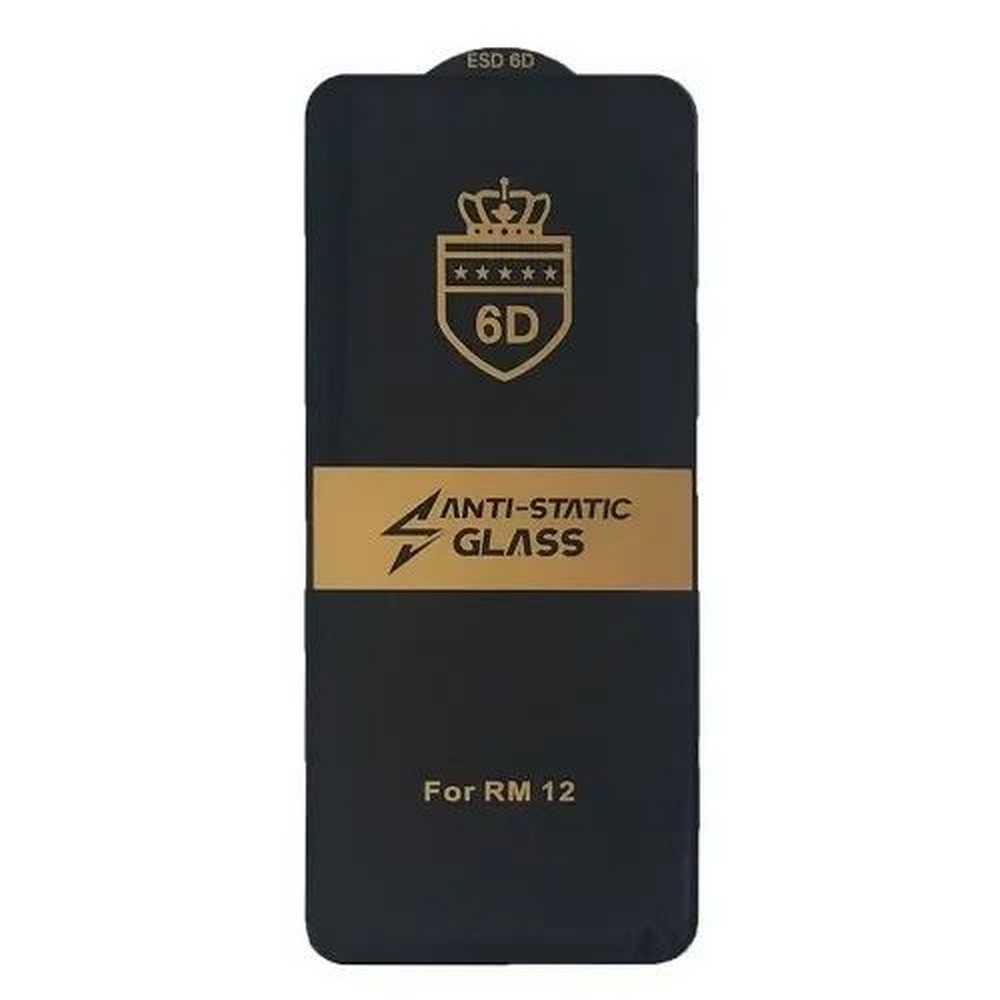Защитное стекло 6D Anistatic Xiaomi Redmi 12 / 13 без уп