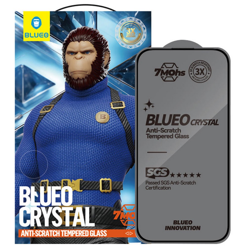 Захисне скло iPhone 16 Pro Max / 17 Pro Max (Blueo) Crystal anti-scratch