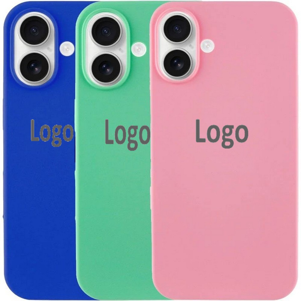 Чехол Silicon Case Full camera protected AA Cover iPhone 16 Plus