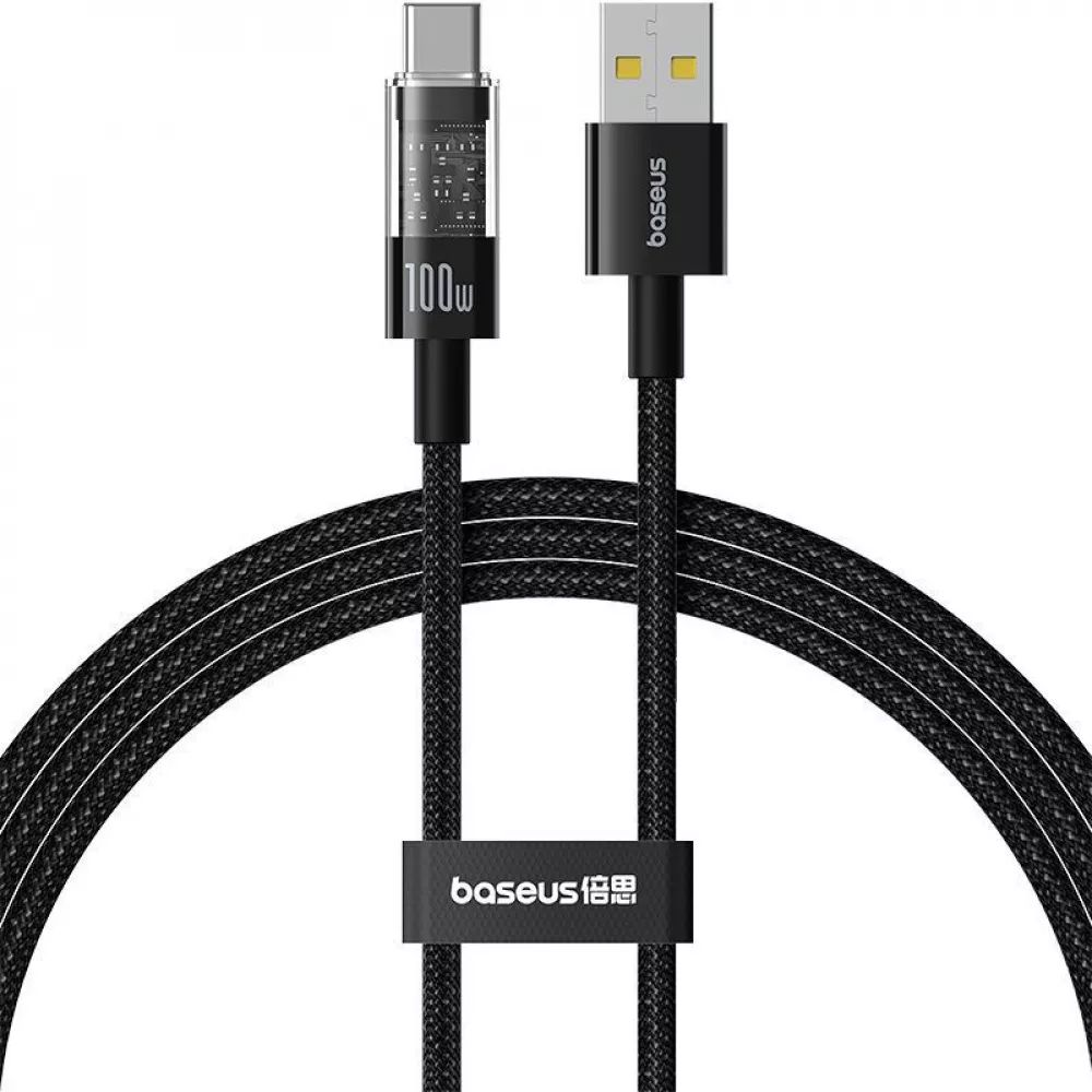 Кабель USB Baseus Gem Fast Charging Type-C 100W, 1m