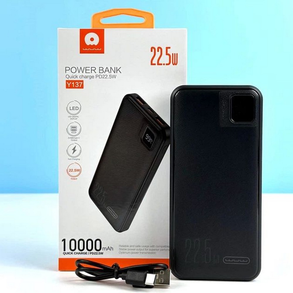 Power Bank WUW Y137 10000mAh 22.5W